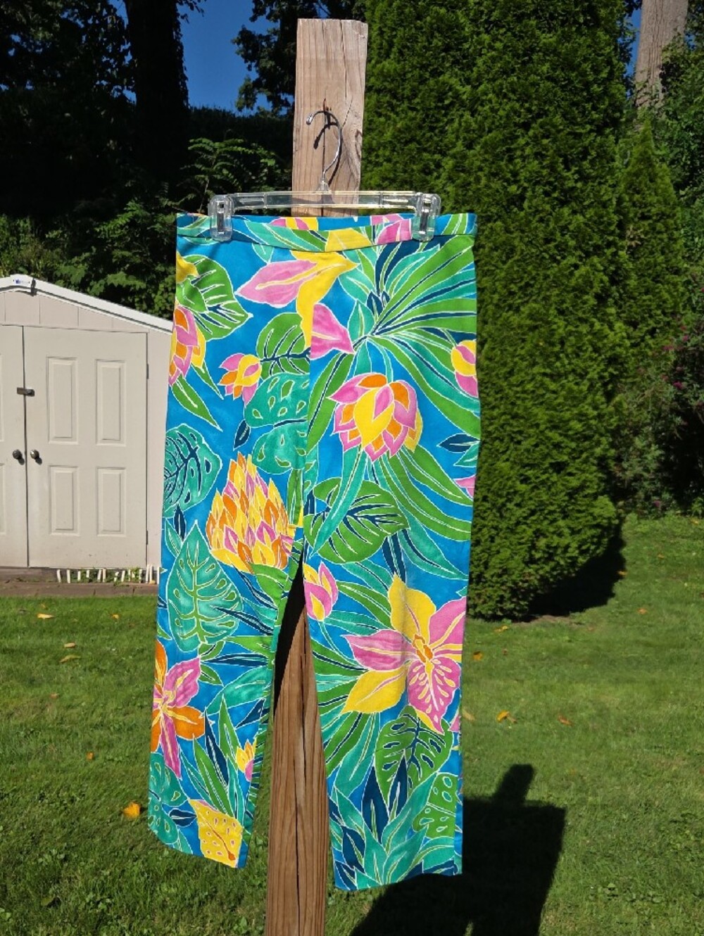 Lauren Ralph Lauren Floral Crop Pants